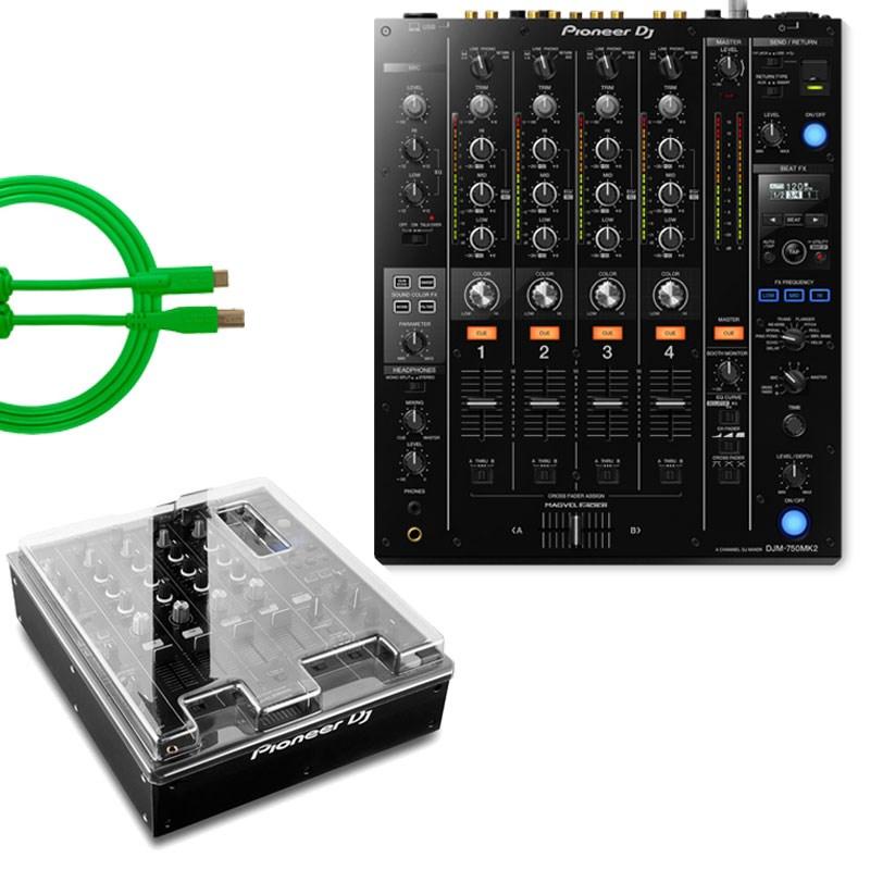 Pioneer DJ Pioneer DJ DJM-750MK2 + DECKSAEVR製 本体保護カバー 