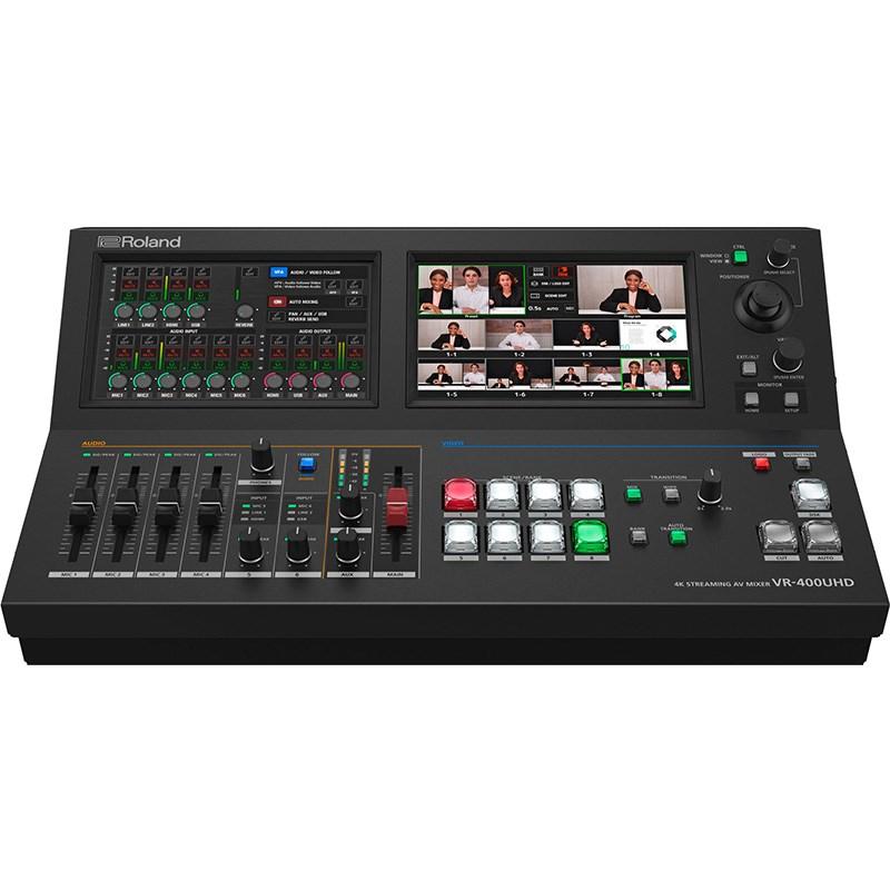 Roland VR-400UHD(4K STREAMING AV MIXER)【お取り寄せ商品・納期は別途ご連絡】 | ローランド | 02