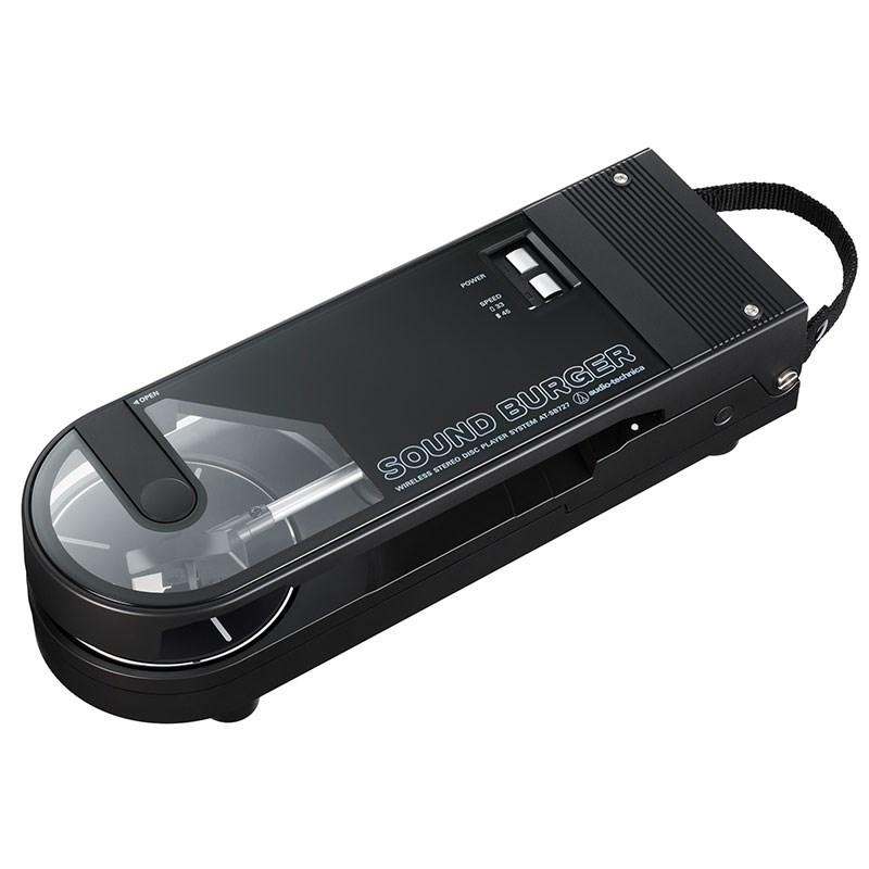 audio-technica サウンドバーガー AT-SB727 BK 【ポータブルレコードプレーヤー】 | オーディオテクニカ