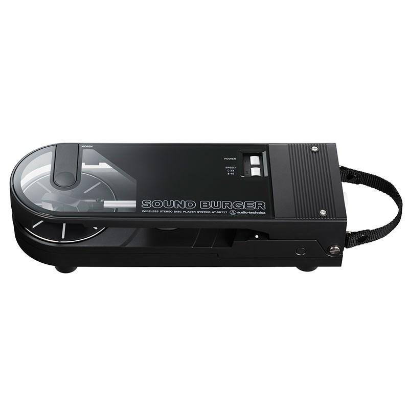 audio-technica サウンドバーガー AT-SB727 BK 【ポータブルレコードプレーヤー】 | オーディオテクニカ | 02