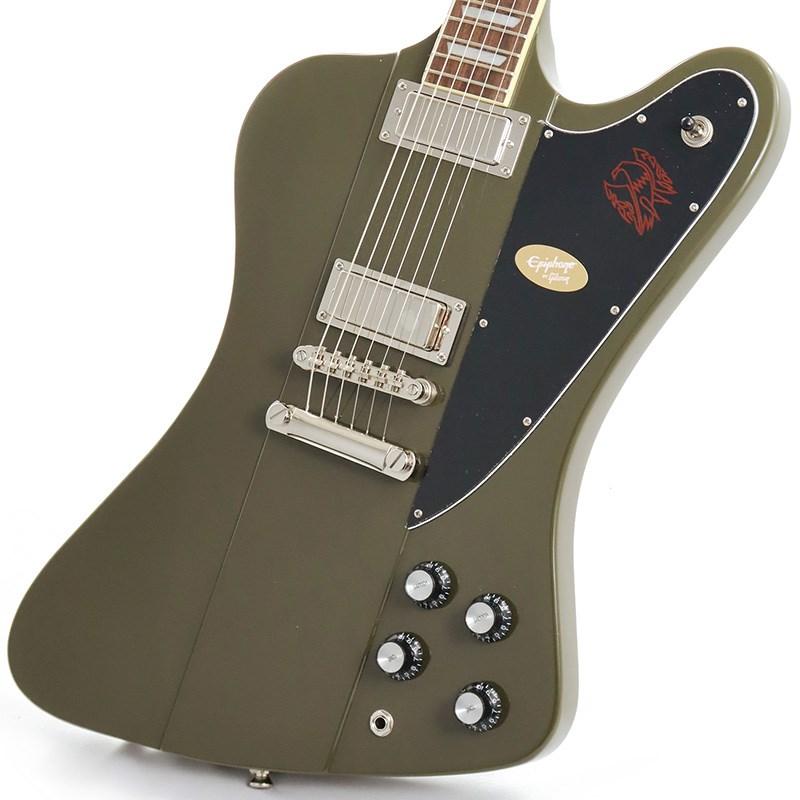 ギター Firebird (Olive Drab Green) Epiphone Exclusive Run Firebird Electric Guitar Olive Drab Green