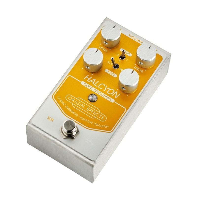 ギター ORIGIN EFFECTS/HALCYON Gold Overdrive ORIGIN EFFECTS Halcyon Gold Overdrive 【サンプル画像】【即納