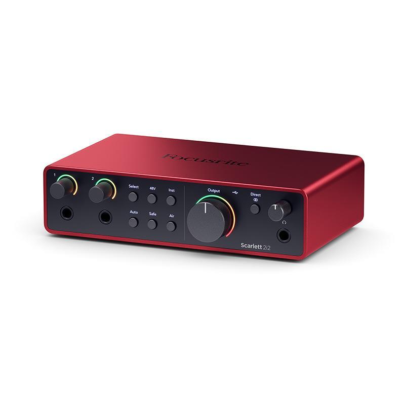 Focusrite Scarlett 2i2 gen4 (Cubase LE付属)(2in2out・USB-C オーディオインターフェイス)(フォーカスライト)(スカーレット)(4th Gen) |  | 01