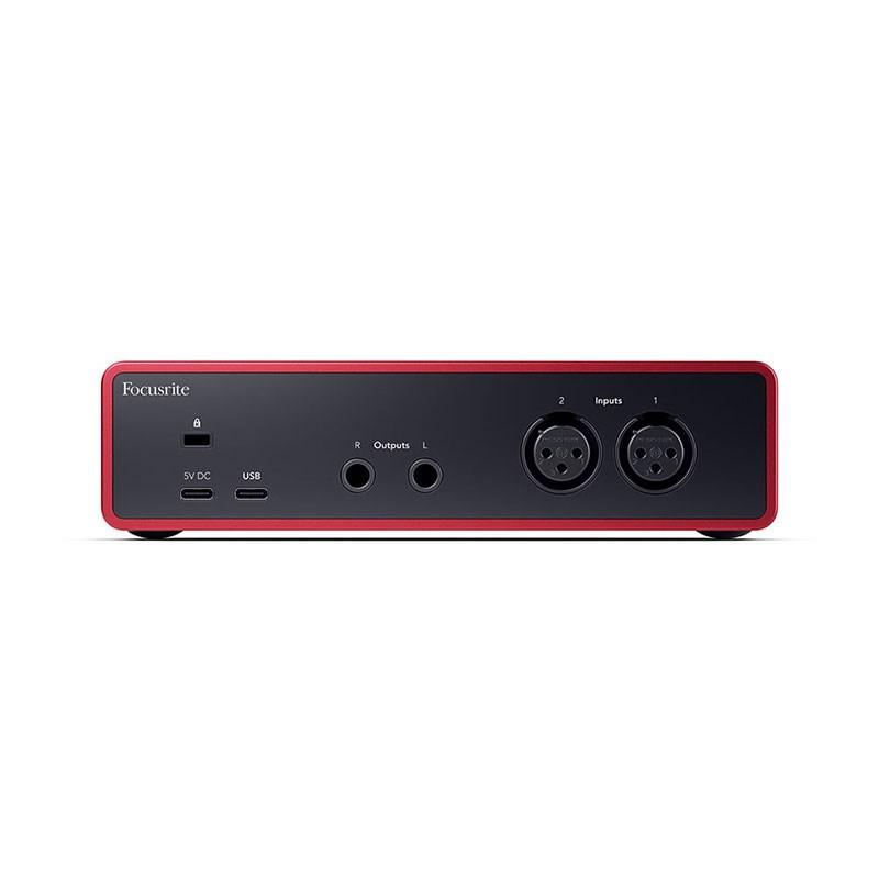 Focusrite Scarlett 2i2 Studio gen4(コンデンサーマイク/ヘッドフォン