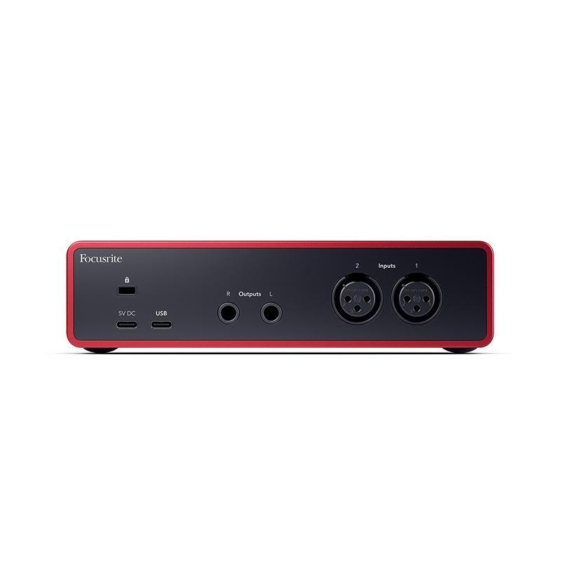 Focusrite Scarlett 2i2 Studio gen4 (Cubase LE付属)(コンデンサーマイク/ヘッドフォン/マイクケーブル付属・スタジオパック)(2in2out・USB-... |  | 04