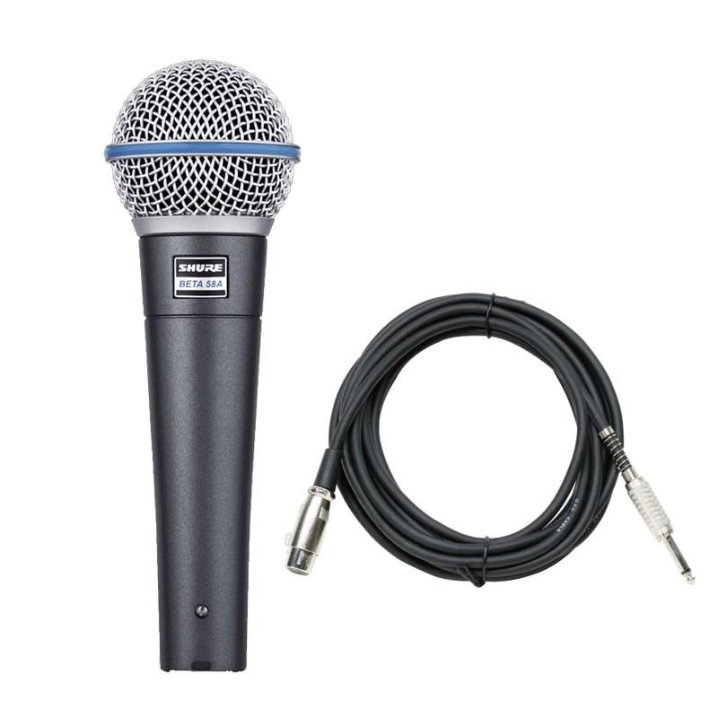 SHURE（シュア） SHURE BETA 58A-J【マイクケーブルセット(XLRメス-TS