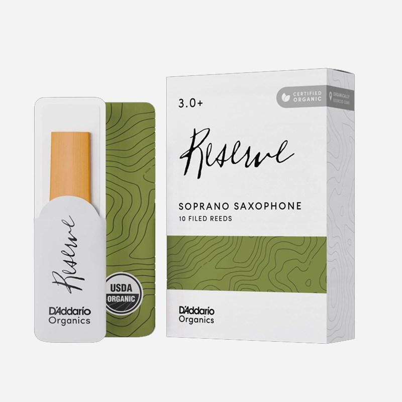 D'Addario Woodwinds (RICO) 《硬さ：3.0+》アルトサックス用リード ダダリオ・ウッドウインズ オーガニック・レゼルヴ | 