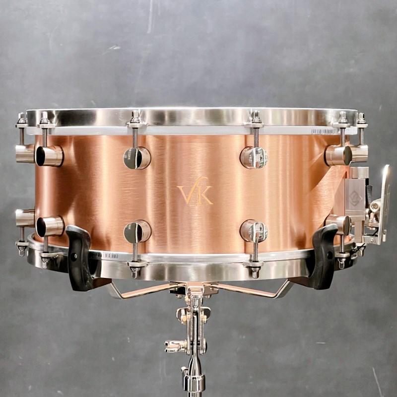 VK DRUMS Copper 2.0mm 14×6 Snare Drum [Made in England] : イケベ