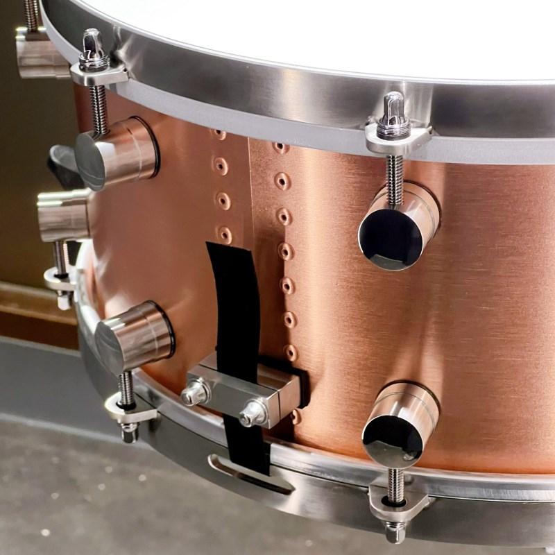 VK DRUMS Copper 2.0mm 14×6 Snare Drum [Made in England] : イケベ