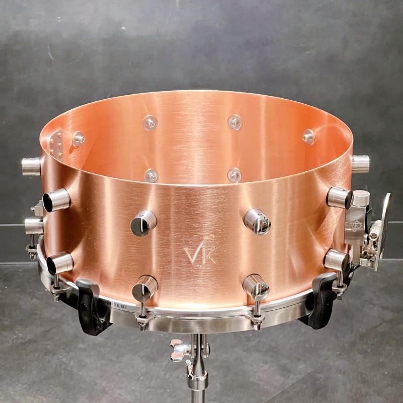 VK DRUMS Copper 2.0mm 14×6 Snare Drum [Made in England] : イケベ