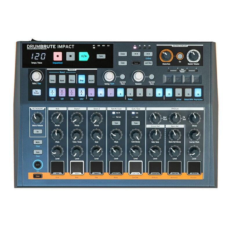 DRUMBRUTE IMPACT アナログドラムマシン Arturia DRUMBRUTE IMPACT アートリア アナログドラムマシン : イケベ