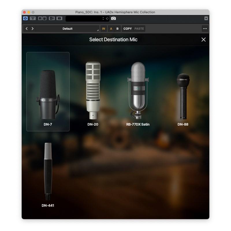 Universal Audio SC-1(Hemisphere マイク・モデリング対応コンデンサー