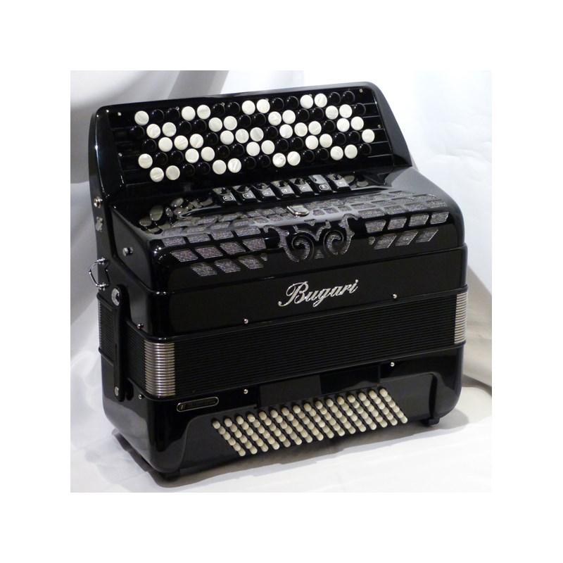 BUGARI イタリア製 クロマチックアコーディオン ボタン式 ブガリ BUGARI イタリア製 クロマチックアコーディオン ボタン式 ブガリ
