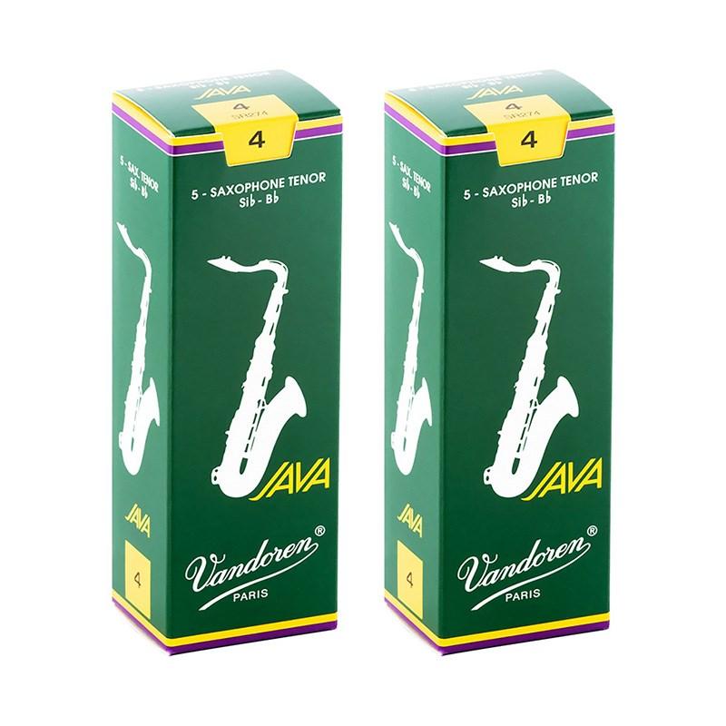 VANDOREN 【2個セット】《硬さ：4》テナーサックス用リード バンドレン JAVA (ジャバ) 【宅配便発送】【正規輸入品】 | vandoren