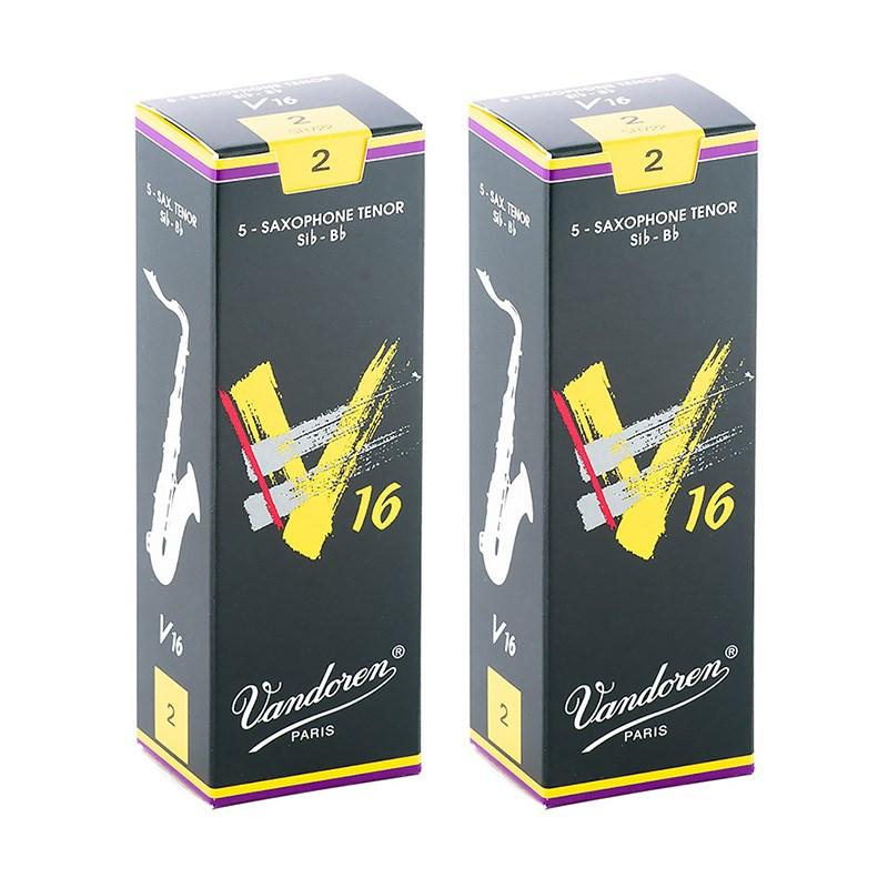 VANDOREN 【2個セット】《硬さ：2》テナーサックス用リード バンドレン V16 【宅配便発送】【正規輸入品】 | vandoren