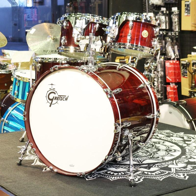 GRETSCH USA Custom 4pc Drum Kit  [BD22，FT16、TT12、TT10] - Walnut Gloss｜ikebe｜04