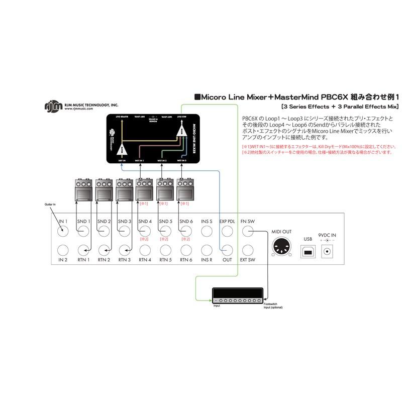 RJM MICRO LINE MIXER｜ikebe｜06