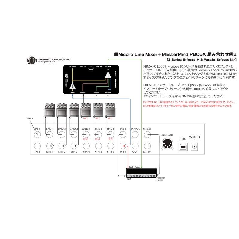 RJM MICRO LINE MIXER｜ikebe｜07