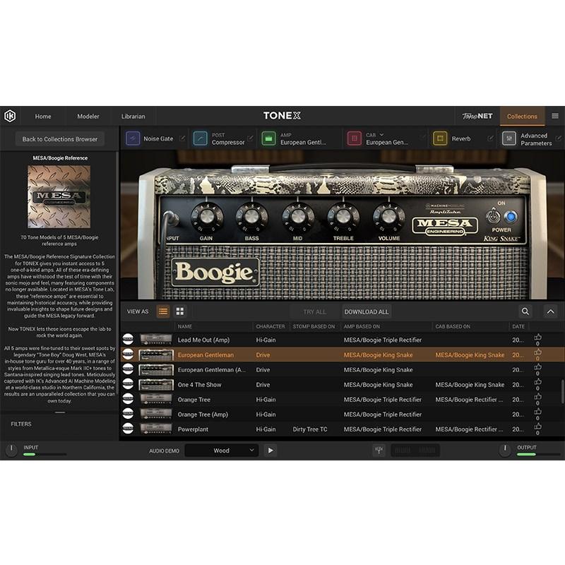 IK Multimedia 【アイケーマルチメディアニューイヤーセール！】TONEX MESA/Boogie Reference(代引不可)(オンライン納品) |  | 01