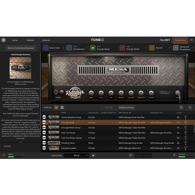 IK Multimedia 【アイケーマルチメディアニューイヤーセール！】TONEX MESA/Boogie Reference(代引不可)(オンライン納品) |  | 04