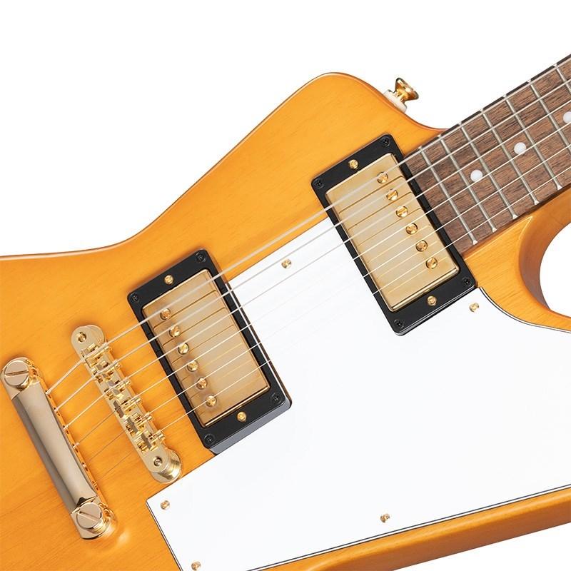 Epiphone Inspired by Gibson Custom Shop 1958 Korina Explorer (Aged Natural/White Pickguard) 【特価】 | Epiphone | 03