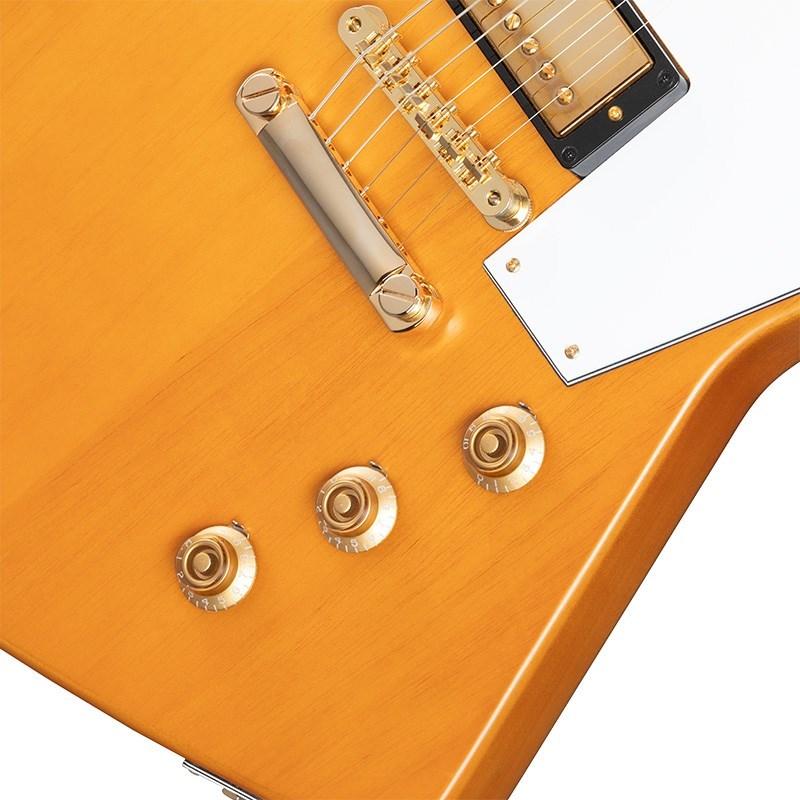 Epiphone Inspired by Gibson Custom Shop 1958 Korina Explorer (Aged Natural/White Pickguard) 【特価】 | Epiphone | 04