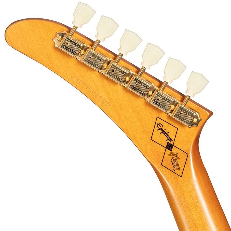 Epiphone Inspired by Gibson Custom Shop 1958 Korina Explorer (Aged Natural/White Pickguard) 【特価】 | Epiphone | 06