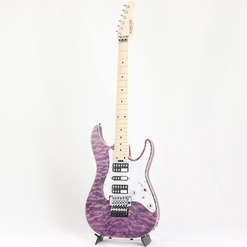 SCHECTER SD-2-24 Trans Purple（TP） SCHECTER SD-2-24-AL (See-Thru Purple/Maple) : イケベ楽器店 - 通販