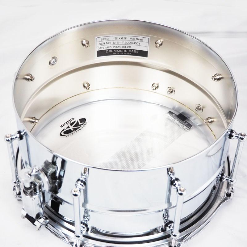 Drummers Base CUSTOM STEEL SNARE 12×6.5 [Made In Japan]｜ikebe｜09