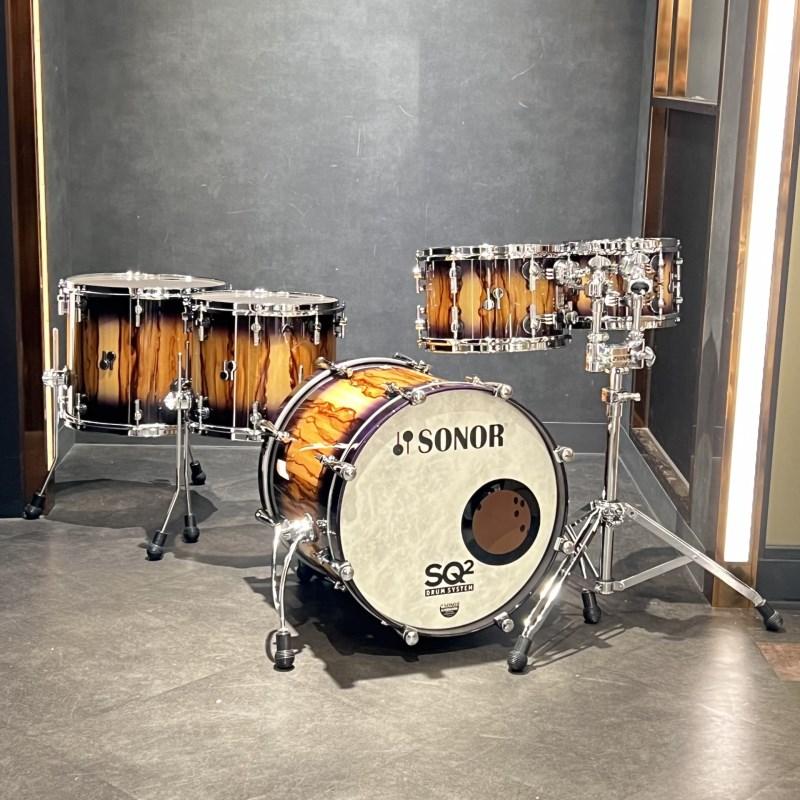 SONOR SQ2 System Beech 5pc Drum Kit - Purple Burst Finish