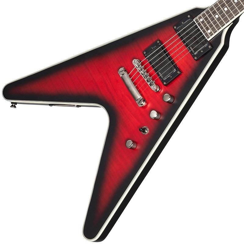 Epiphone Dave Mustaine Prophecy Flying V Figured (Aged Dark Red Burst)【特価】｜ikebe｜03