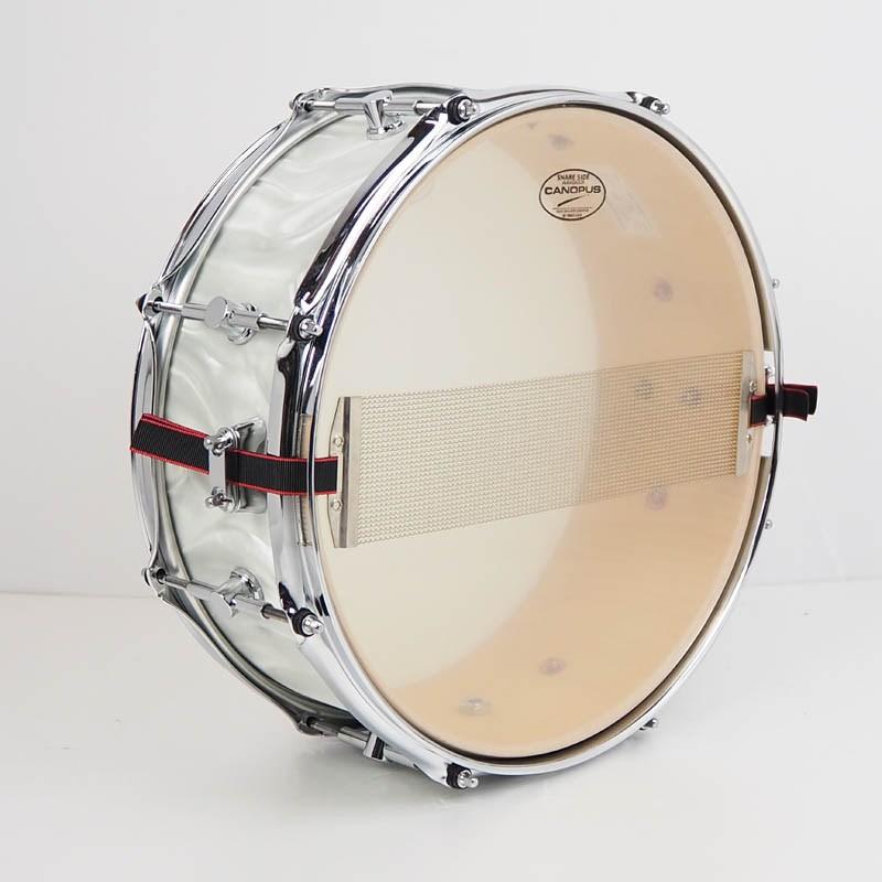 CANOPUS 【USED】BR-1455 [Birch Snare Drum / 14x5.5 / White Satin]｜ikebe｜04