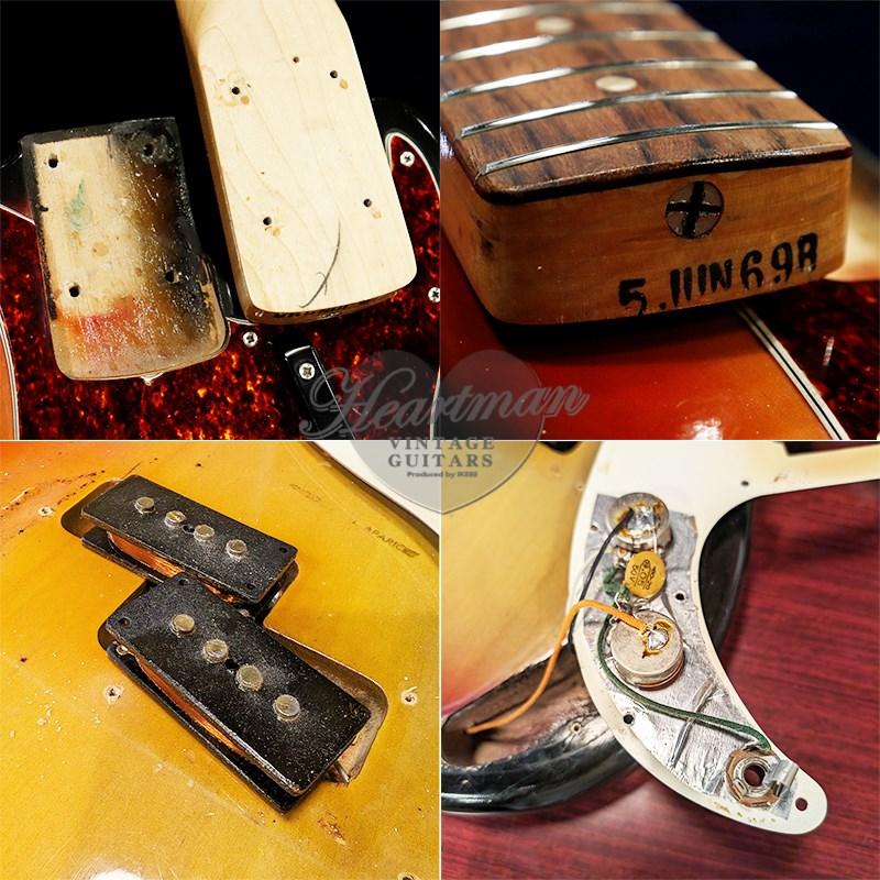 Fender USA Precision Bass '69 Sunburst/R｜ikebe｜07