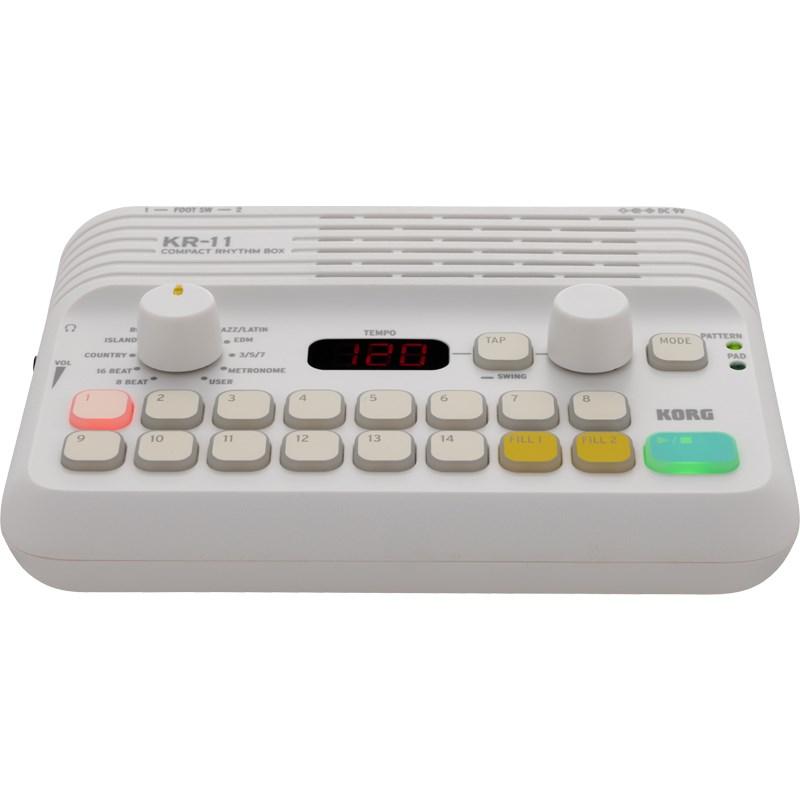 KORG KR-11 純正電源アダプター(KA350)&純正フットスイッチ(PS-3)セット COMPACT RHYTHM BOX | KORG | 01