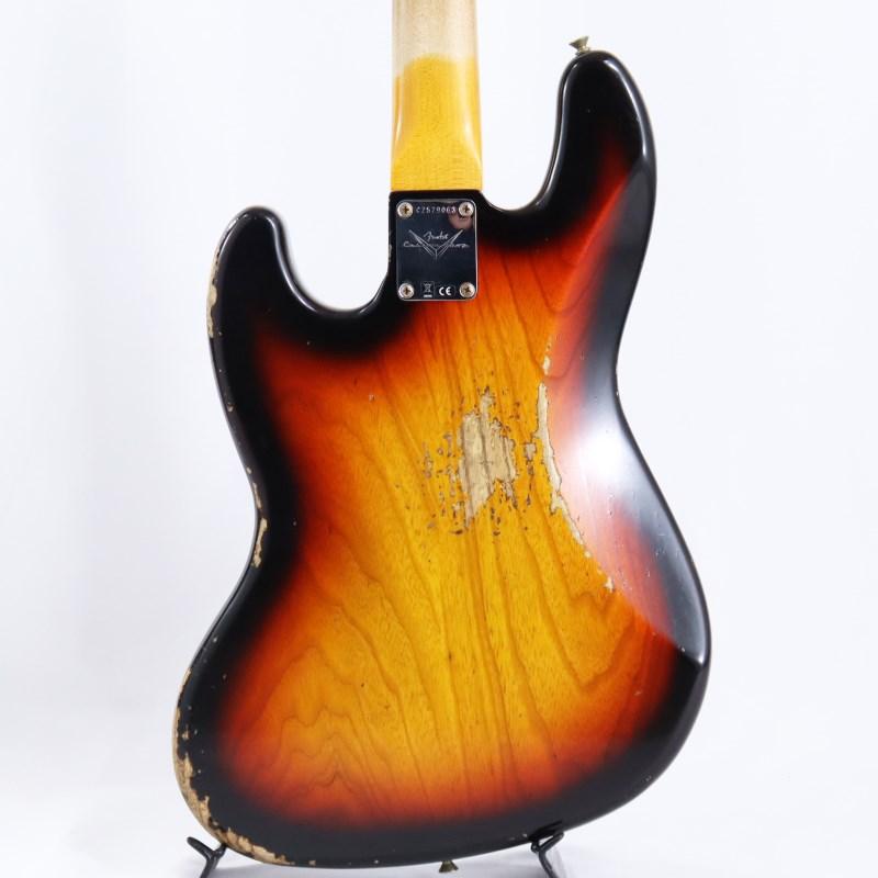 Fender Custom Shop 2024 Custom Collection Time Machine 1961 Jazz Bass Heavy Relic (Super Faded/Aged Bleached 3 Color Sunburst)【春得... | Fender | 04