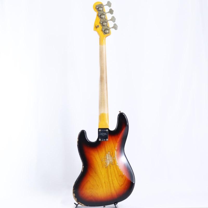 Fender Custom Shop 2024 Custom Collection Time Machine 1961 Jazz Bass Heavy Relic (Super Faded/Aged Bleached 3 Color Sunburst)【春得... | Fender | 05