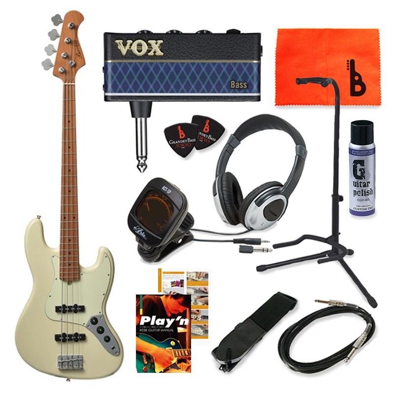 Bacchus（バッカス） Bacchus BJB-1-RSM/M (OWH) 【ベース初心者入門