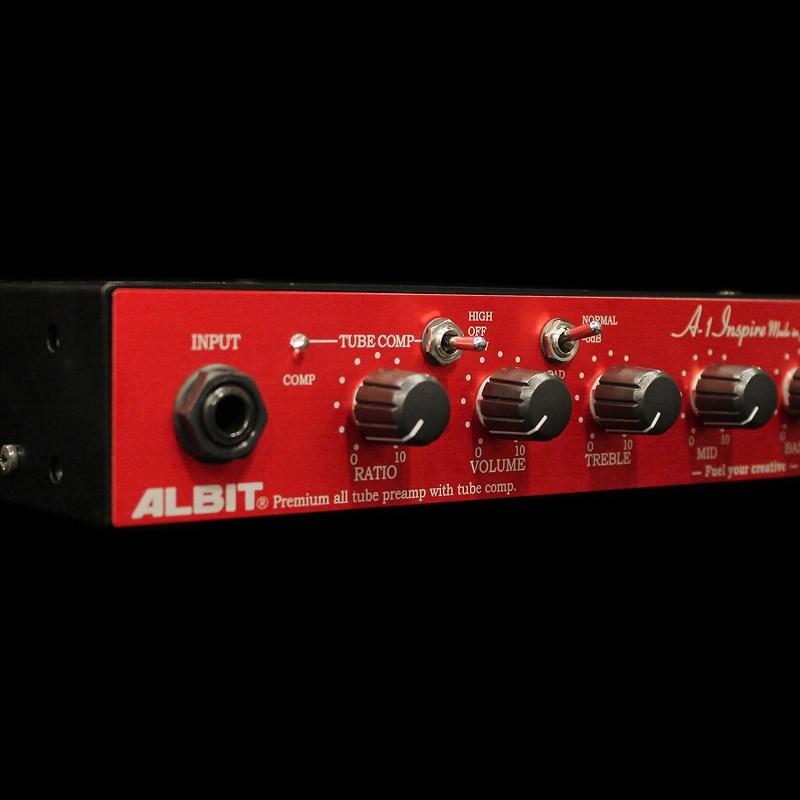 在庫有り・即納可能) ALBIT / A-1 RED Premium GUITAR PRE-AMP