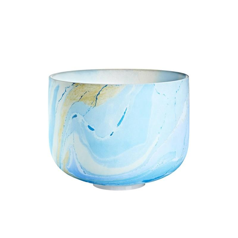 MEINL MCSB10G [Marble Crystal Singing Bowls 10'' / Throat Chakra - G4] | MEINL