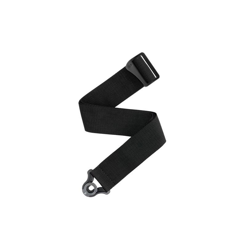 D’Addario Auto Lock Polypro Guitar Strap［PWSAL400/50MM POLY Autolock Strap， BK］ | D'Addario