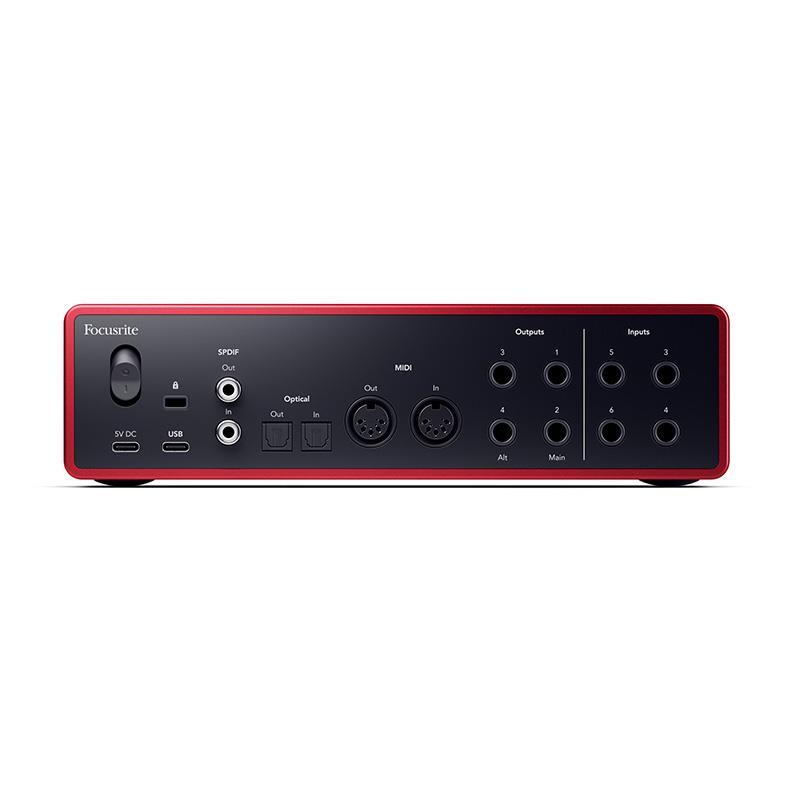 Focusrite Scarlett 16i16 Gen4 (Cubase LE付属)(16in16out・USB