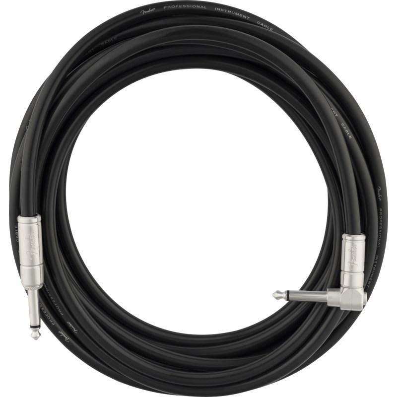 Fender USA Professional Series Kill Switch Cable Straight/Angle (18.6ft/5.6m) [0990818206] | Fender