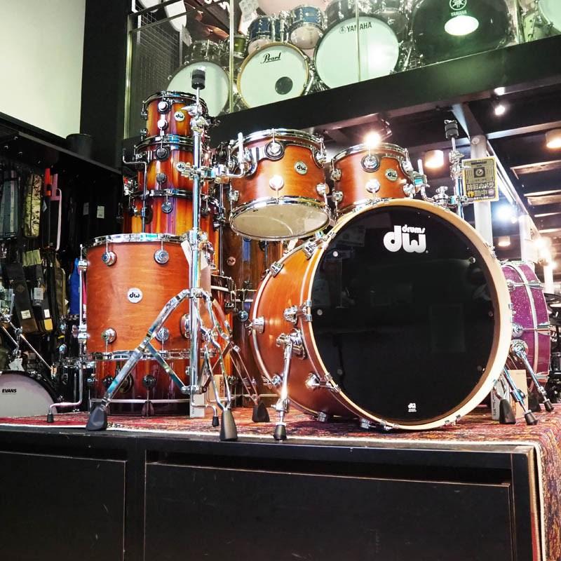 ディオーラム set dw Collector's Pure Maple 4pc Drum Kit [BD22，FT16，TT12&10