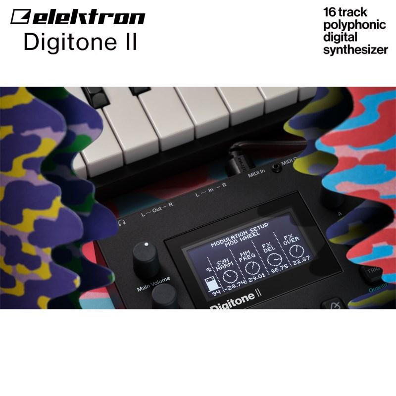 elektron Digitone II (デジトーン2) エレクトロン 16 トラック マルチティンバーポリフォニックシンセ |  | 08