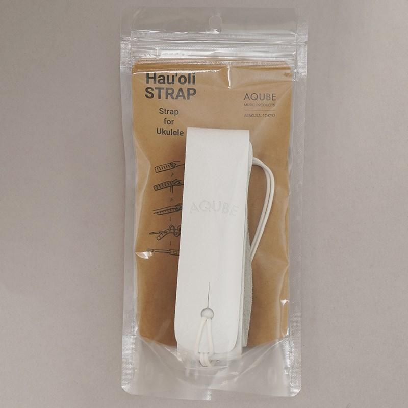 AQUBE MUSIC PRODUCTS ハウオリ ウクレレストラップ 220 (WHITE) アクビ | 