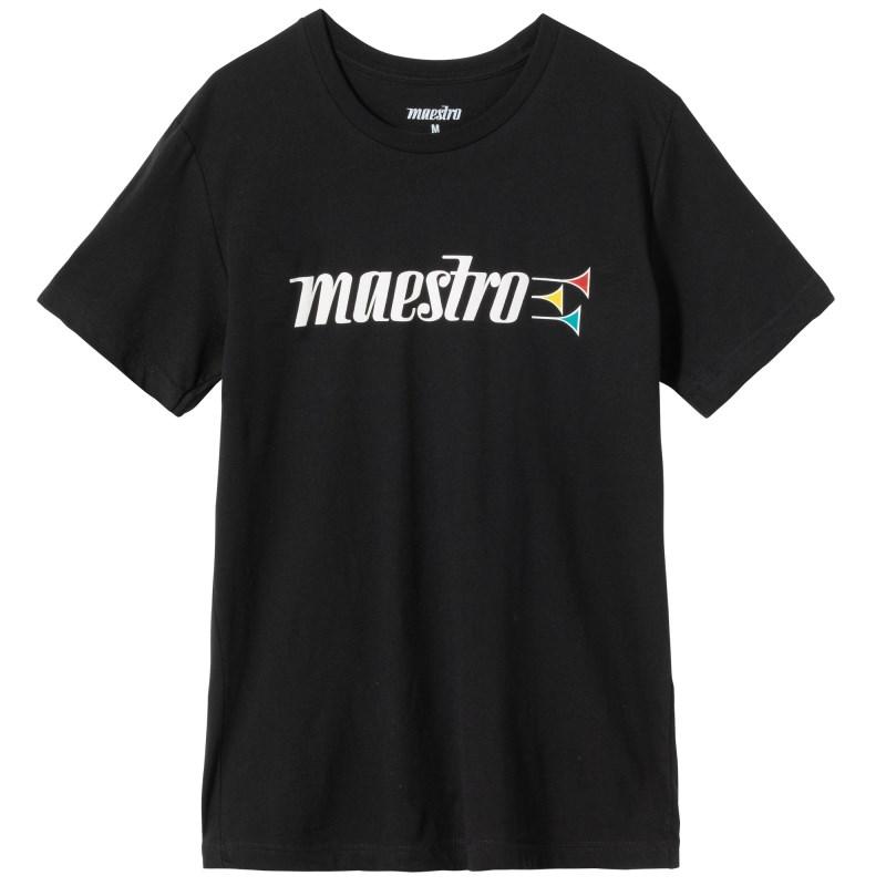 Gibson 【先取り大特価セール】 Maestro Trumpets Tee (Black)， (XL) [GA-TEE-MAEST-BLK-XL] | Gibson