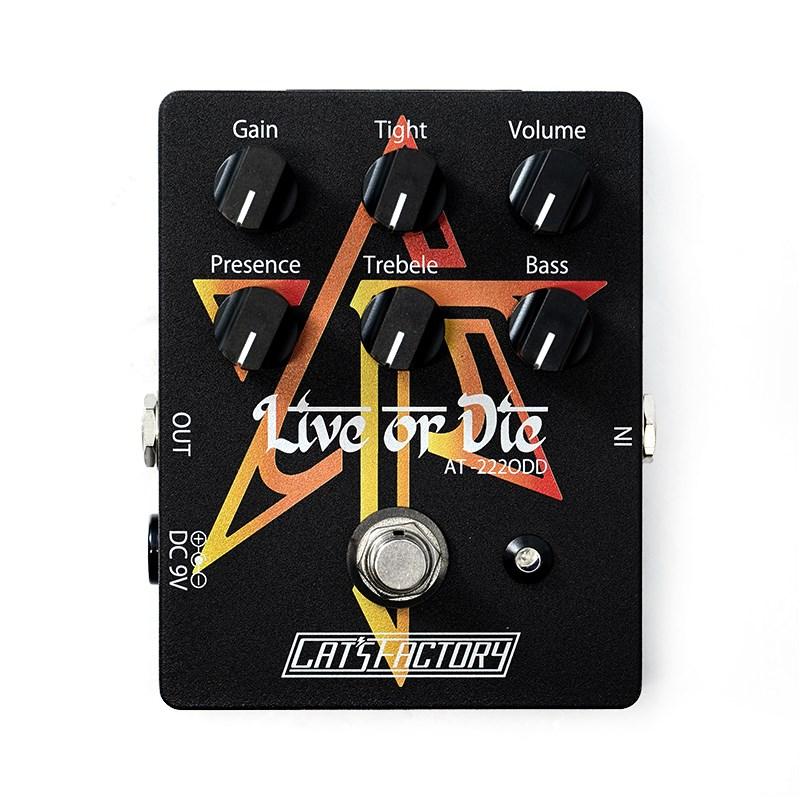 CAT’S Factory AT-222ODD Live or Die/OverDrive Distortion [AKIRA TAKASAKI Signature Pedal]（キャッツファクトリー）オーバードライブ　... |  | 01