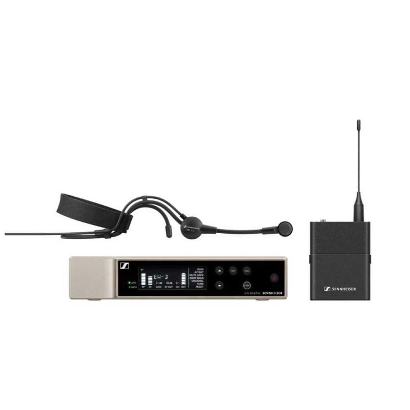 SENNHEISER EW-D ME3 SET (T12)ヘッドマイクセット (ME 3付属)(ゼンハイザー)(ワイヤレスマイク) | 