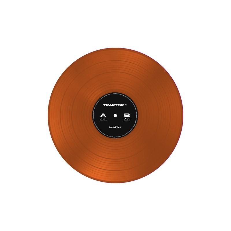 Native Instruments Traktor Control Vinyl Orange Transparent (1枚)(Traktor用コントロールヴァイナル) | 