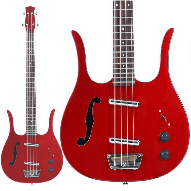 Danelectro LONGHORN BASS (Dark Red Metallic)[Ikebe Original Model] 【夏先取り大特価セール】 | 